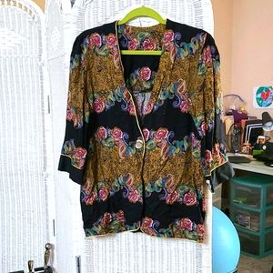 Beautiful paisley design blazer